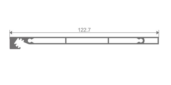 FZ-8902 экструдированный алюминиевый профиль