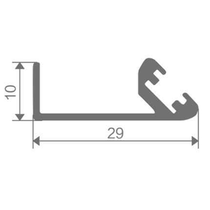 алюминиевый профиль FZ-8859