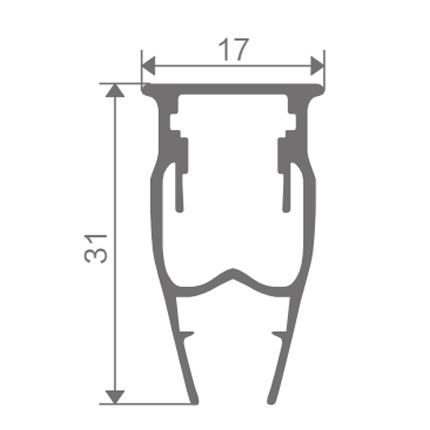 алюминиевый профиль FZ-8860