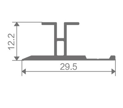 FZ-8868 экструдированный алюминиевый профиль